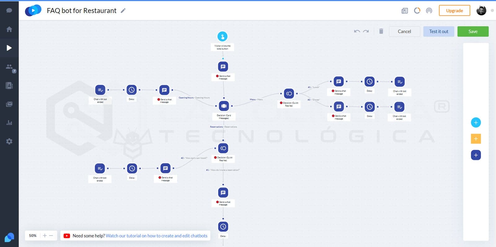Como usar Tidio Chatbot