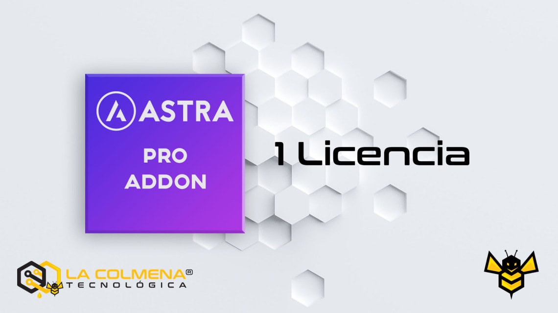 1 Licencia de Astra Pro Addon