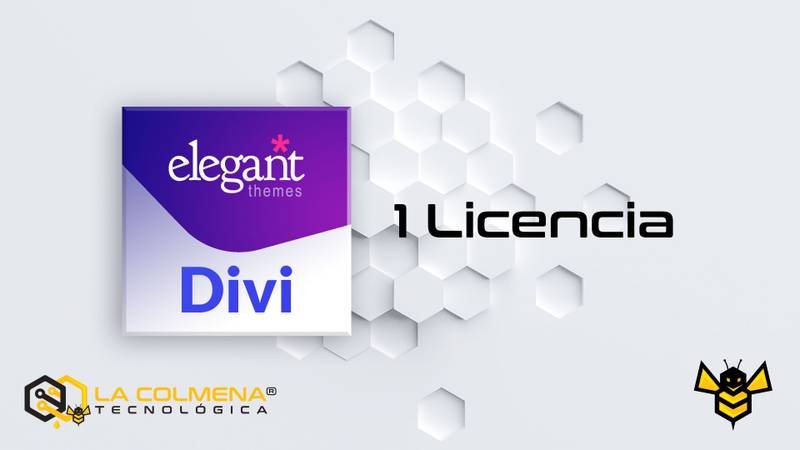 1 LicencIa de Divi Elegant Themes