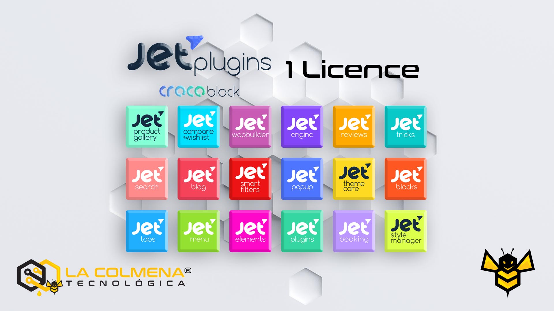 1 Licence Crocoblock JetPlugins