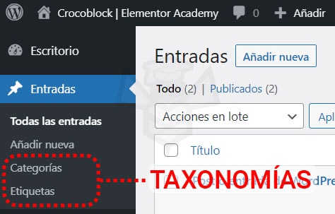 Taxonomias