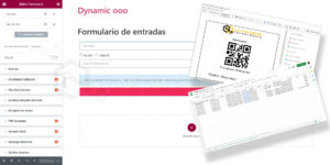 Formulario de venta de entradas en PDF y envío por email con Dynamic ooo