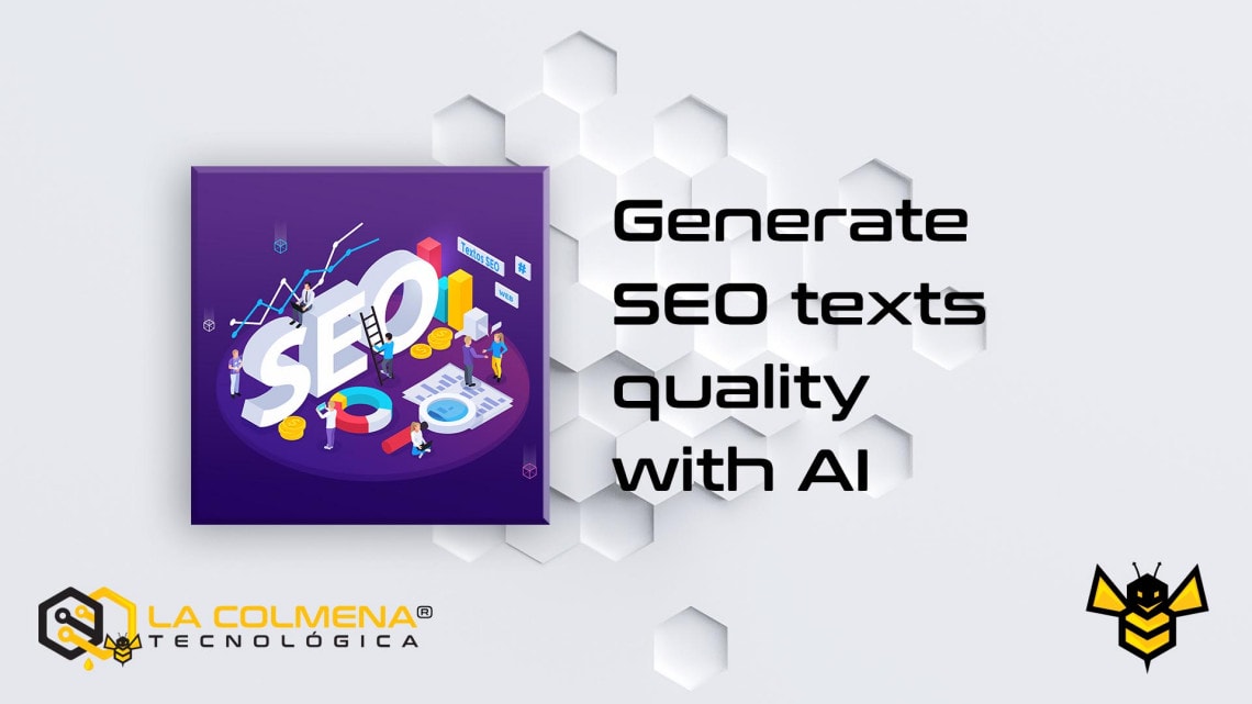 Generate SEO texts quality with AI